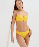 Slip de bain La Chiquissima jaune Antigel Bain FBB0314-MS