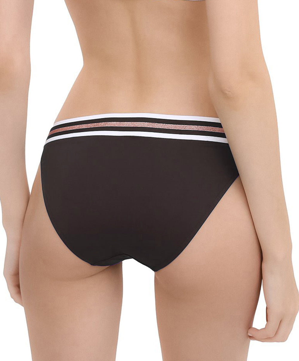 Slip de bain Lise Charmel bain Énergie Nautique taupe ABA0335-TN