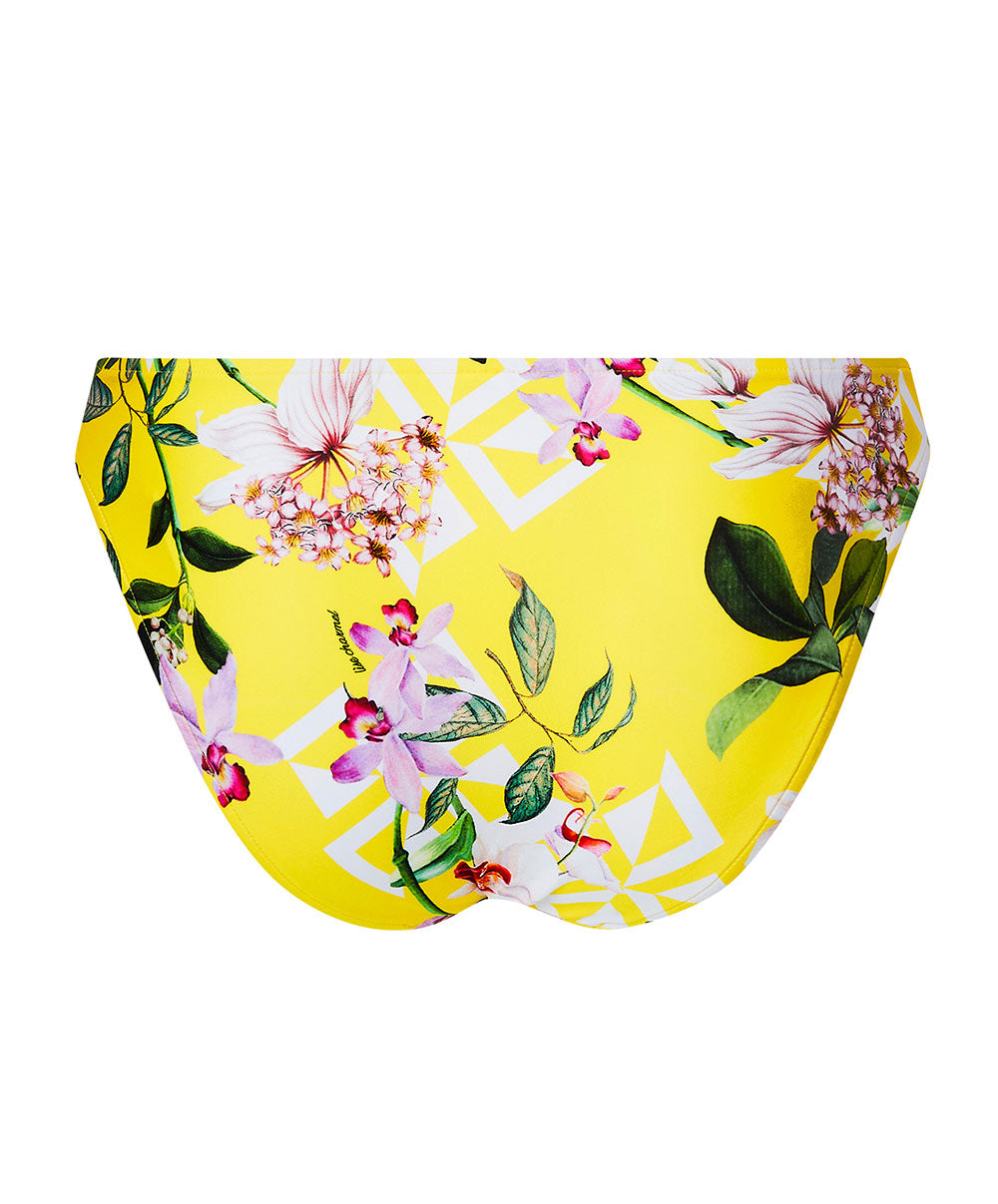 Slip de bain Lise Charmel bain Jardin Délice soleil jaune ABB0378-SD