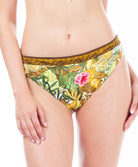 Slip de bain Lise Charmel bain Jungle Panthère jungle nature ABA0329-JN face