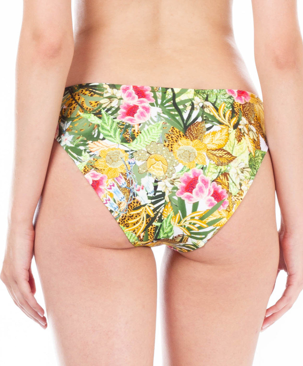 Slip de bain Lise Charmel bain Jungle Panthère jungle nature ABA0329-JN face