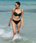 Slip de bain Lise Charmel bain Sublime Drapé noir ABB0350-NO
