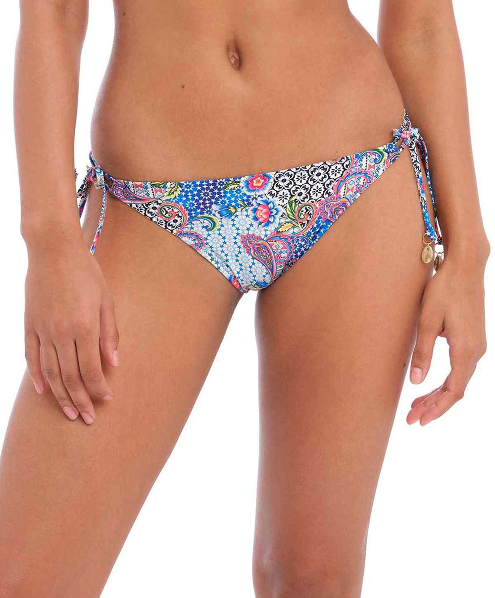 Slip de bain à laçets Boho Breeze multicolore Freya swim AS202375-MUI