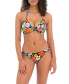 Slip de bain à laçets Floral Haze multicolore Freya swim AS202875-MUI