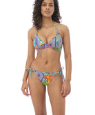 Slip de bain à laçets Cala palma Multi Freya swim AS202475-MUI