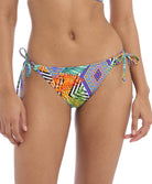 Slip de bain à laçets Cala palma Multi Freya swim AS202475-MUI