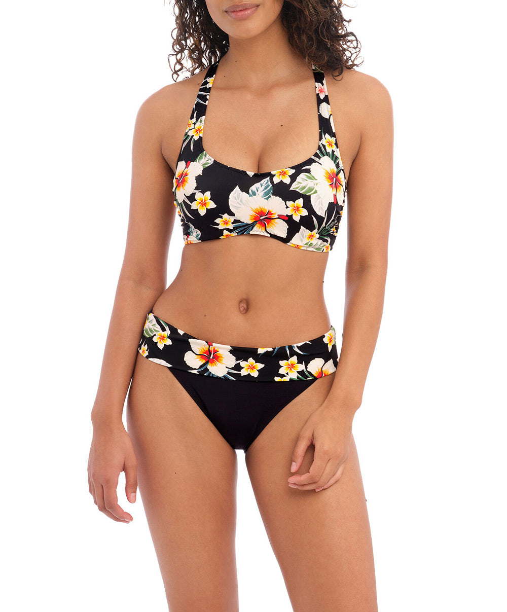 Slip de bain à revers hauteur de taille ajustable Havana Sunrise multicolore Freya swim AS202777-MUI