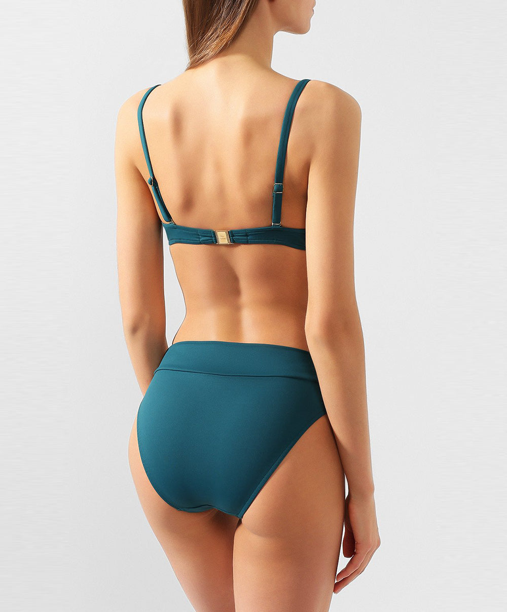 Slip de bain à revers Lise Charmel bain Pompons Arty vert ABA0303-AG