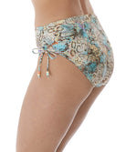 Bas de maillot de bain slip ajustable Fantasie swim Manila Iced aqua FS6775-ICA