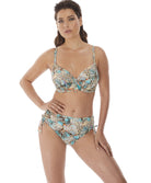 Bas de maillot de bain slip ajustable Fantasie swim Manila Iced aqua FS6775-ICA