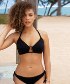 Slip de bain bikini Coco Wave noir Freya swim AS7003-BLK