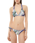Slip de bain bikini à nouettes Lise Charmel bain Odyssée Cashmer bleu ABB0163-BC