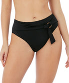 Slip de bain bikini taille haute Coco Wave noir Freya swim AS7005-BLK