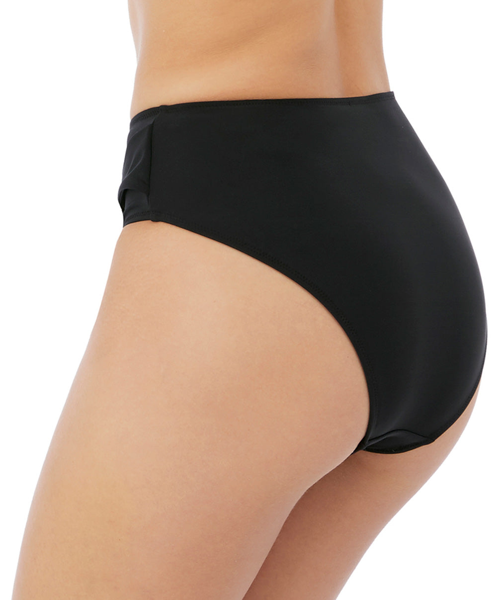 Slip de bain bikini taille haute Coco Wave noir Freya swim AS7005-BLK