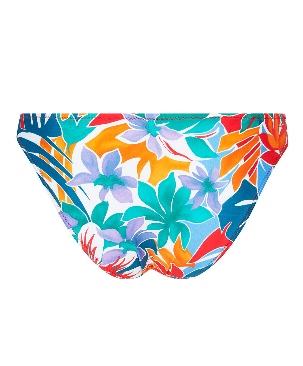 Slip de bain séduction La Flaneuse papiers découpés multicolore Antigel Bain EBB0767-PD