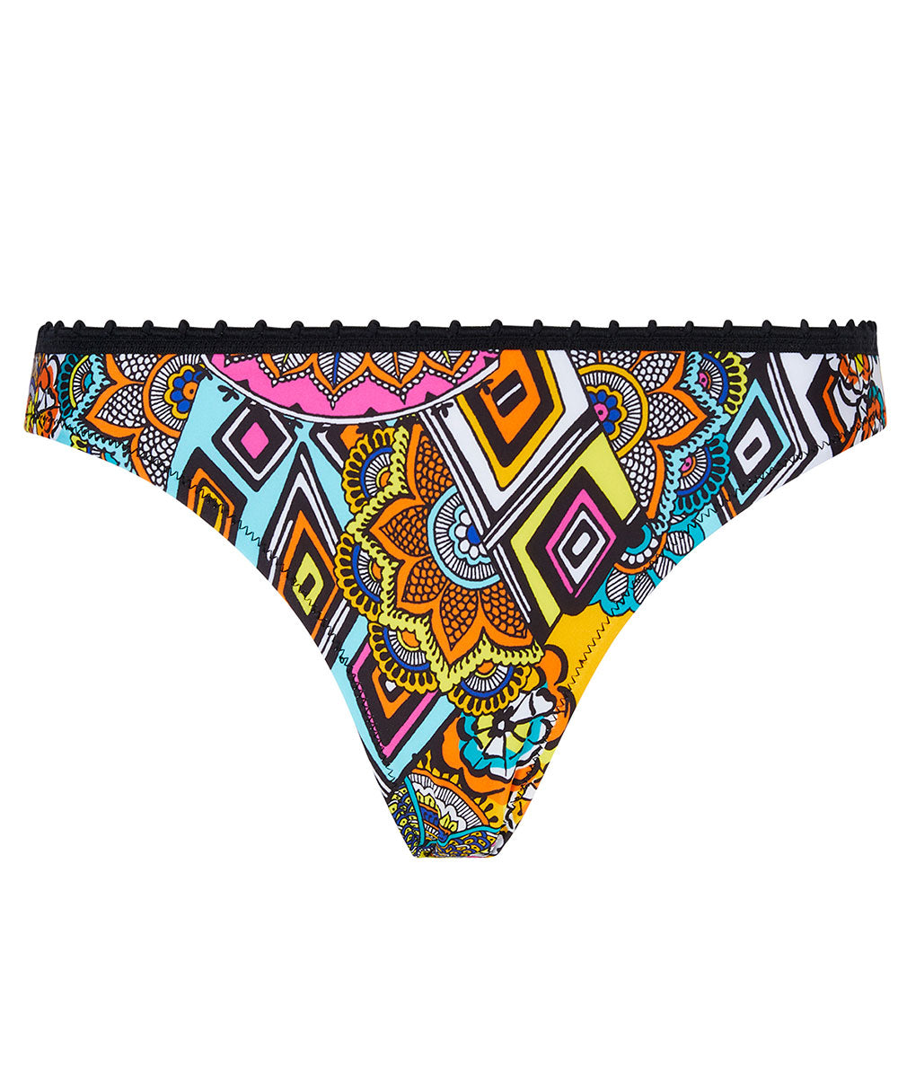 Slip de bain séduction La Nomade multicolore Antigel Bain EBB0757-EN