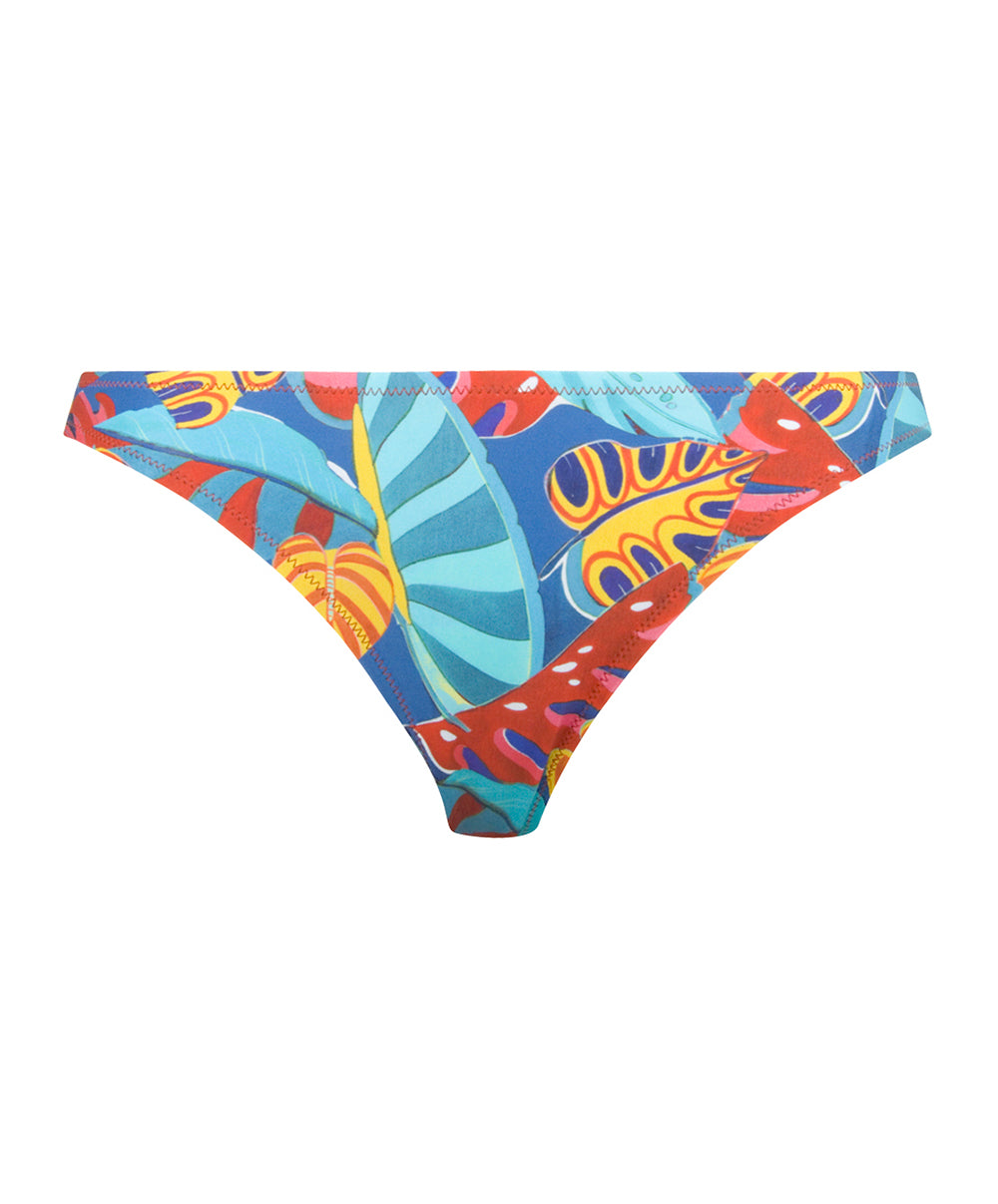 Slip de bain séduction La Foglia Antigel ciel feuillage Antigel Bain EBB0754-CF