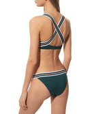 Slip de bain taille basse Lise Charmel bain Énergie Nautique pacifique ABA0435-PN