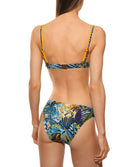 Slip de bain taille basse Lise Charmel bain Evasion Jungle aqua ABB0456-JA