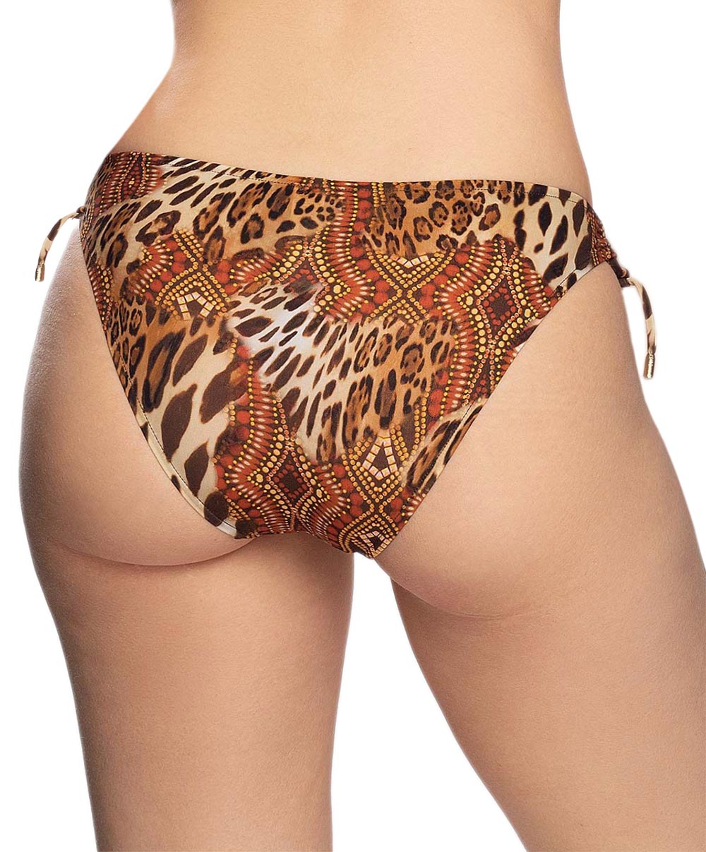 Slip de bain taille basse Lise Charmel bain Splendeur Féline panthère ABB0443-GF