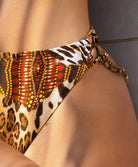 Slip de bain taille basse Lise Charmel bain Splendeur Féline panthère ABB0443-GF