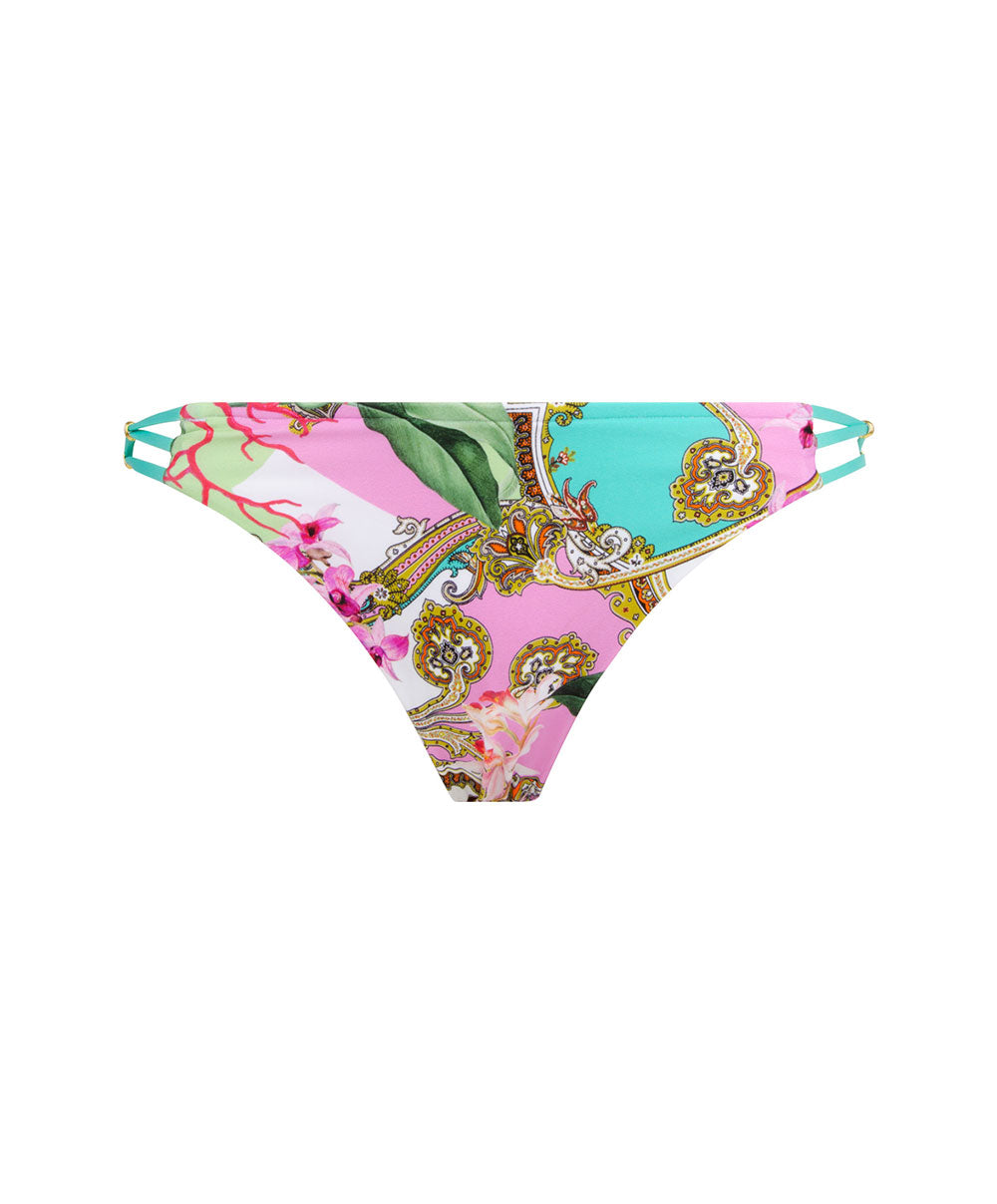 Slip de bain taille basse Lise Charmel bain Splendeur Orchidée pink ABB0453-PO