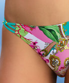 Slip de bain taille basse Lise Charmel bain Splendeur Orchidée pink ABB0453-PO