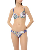 Slip de bain taille basse Lise Charmel bain Odyssée Cashmer bleu ABB0463-BC
