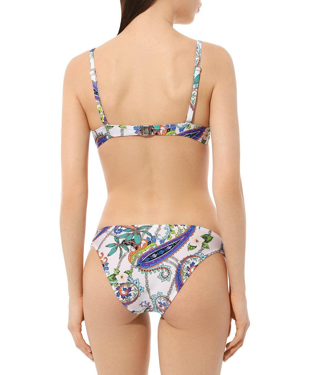 Slip de bain taille basse Lise Charmel bain Odyssée Cashmer bleu ABB0463-BC