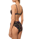 Slip de bain taille mi-haute échancrure ajustable Lise Charmel bain Escapade Aborigène multicolore ABB0662-AA