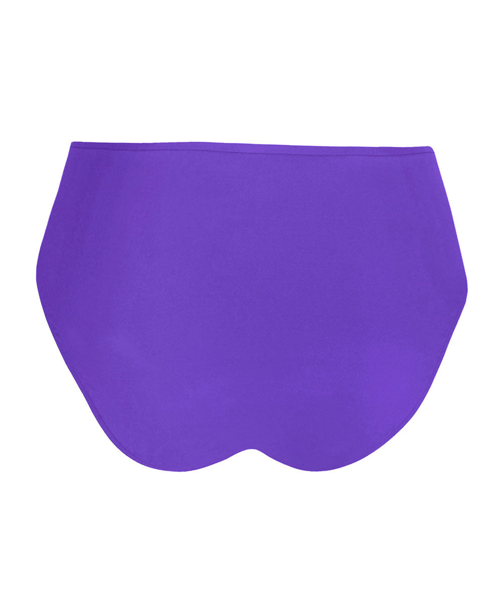 Slip de bain taille haute Lise Charmel bain Ajourage Couture iris ABA0615-IC