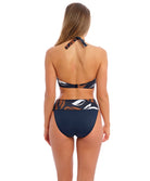 Slip de bain taille haute mi-couvrant Fantasie swim Lake Orta french navy FS503377-FRY