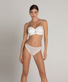 Slip dos opaque "Fantaisie" Lise Charmel Source Beauté ecru nacre ACH0272-EN