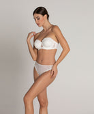 Slip dos opaque "Fantaisie" Lise Charmel Source Beauté ecru nacre ACH0272-EN
