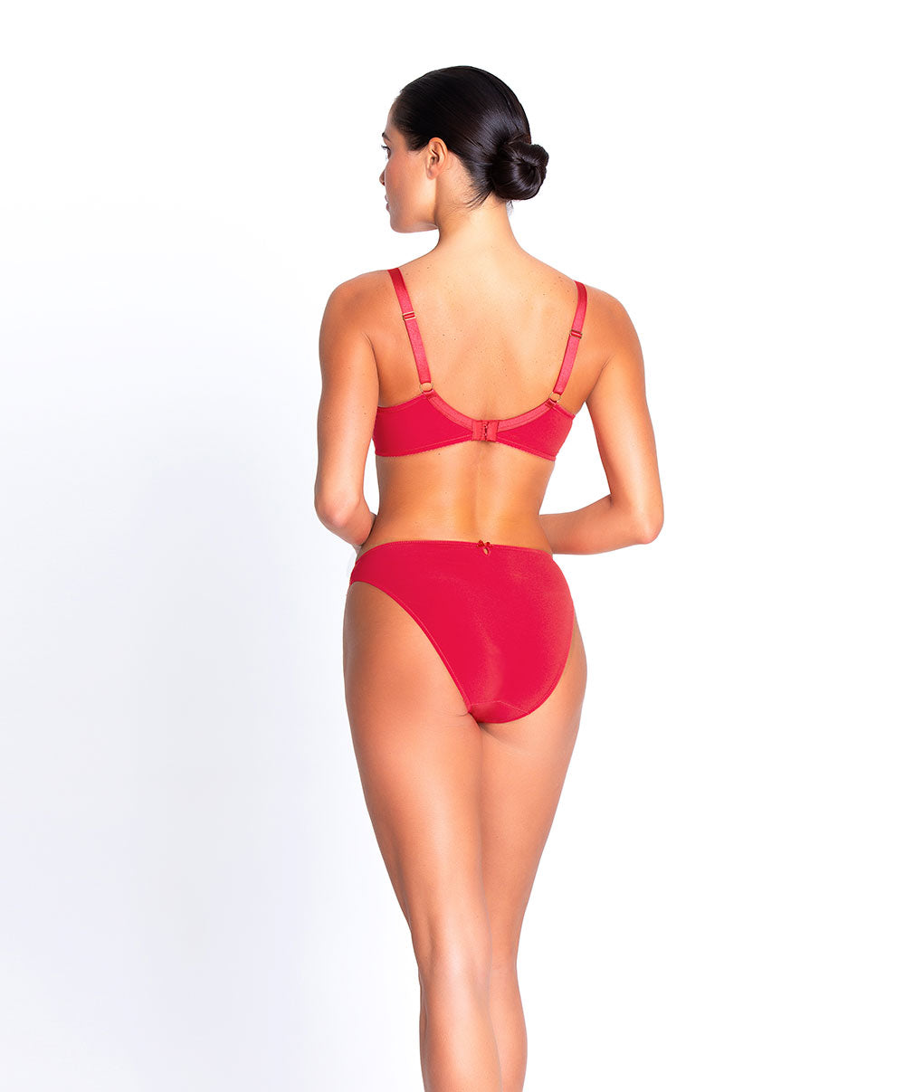 Slip dos opaque "Fantaisie" Lise Charmel Source Beauté hibiscus beauté ACH0272-HB