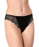 Slip dos opaque Lise Charmel Splendeur soie noir ACC0280-SN