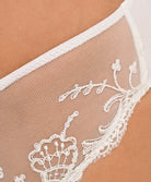 Slip dos opaque en soie Lise Charmel Splendeur soie écru nacre ACC0280-EN