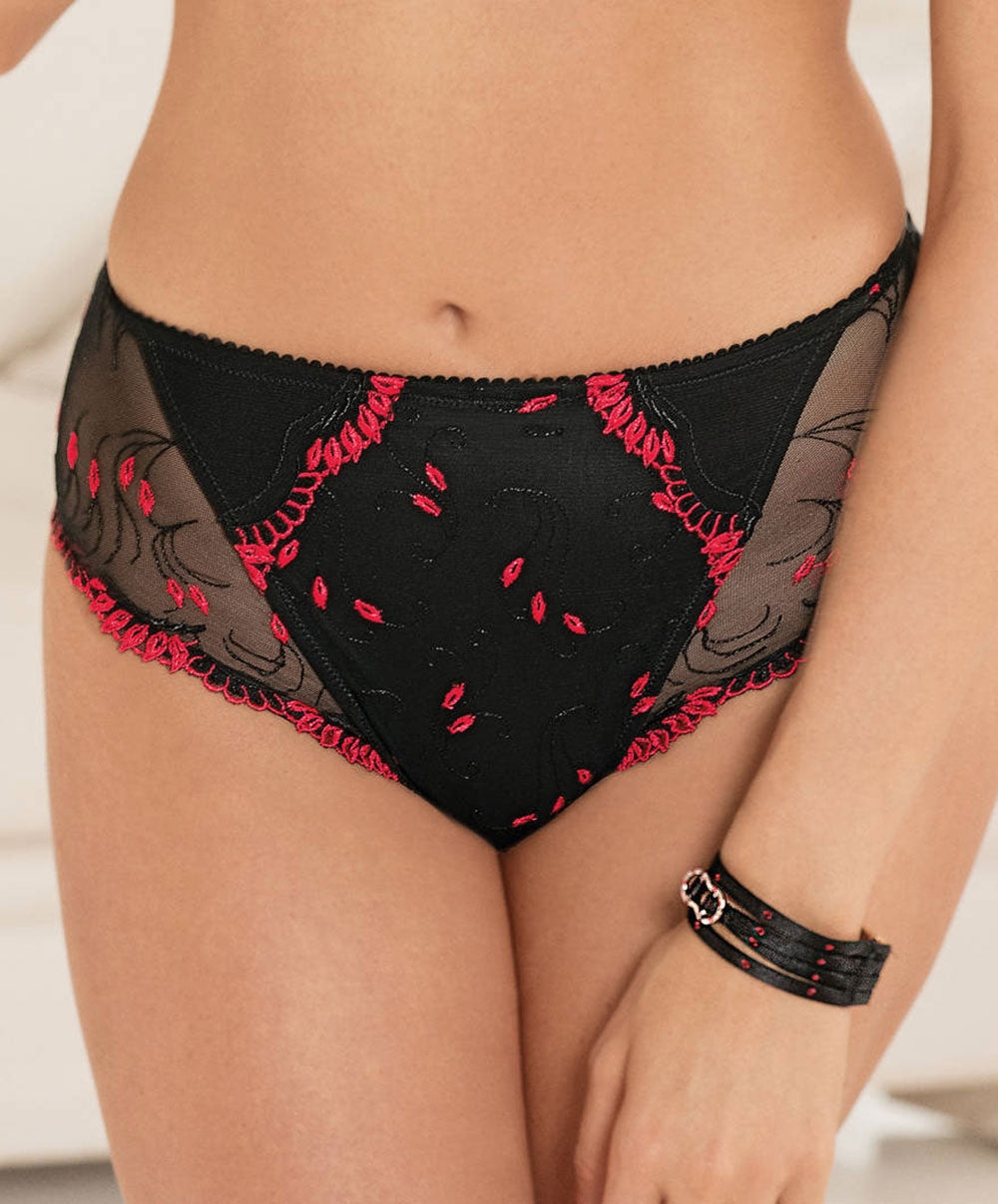 Slip Ecrin sensuel Noir Éprise de Lise Charmel BCG0215-ES