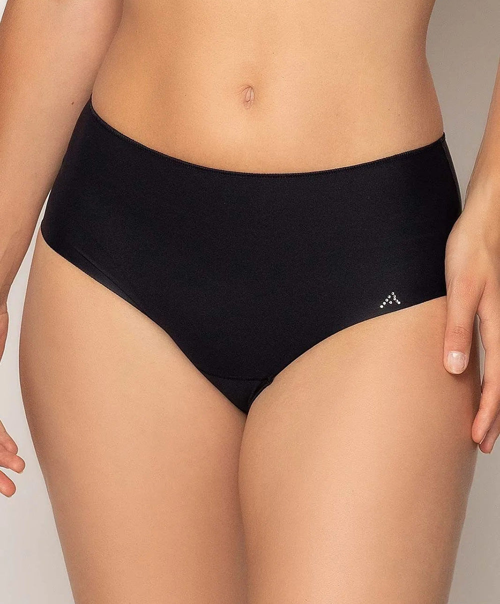 Slip fantaisie Antigel de Lise Charmel Culte Beauté noir ECH0266-NO