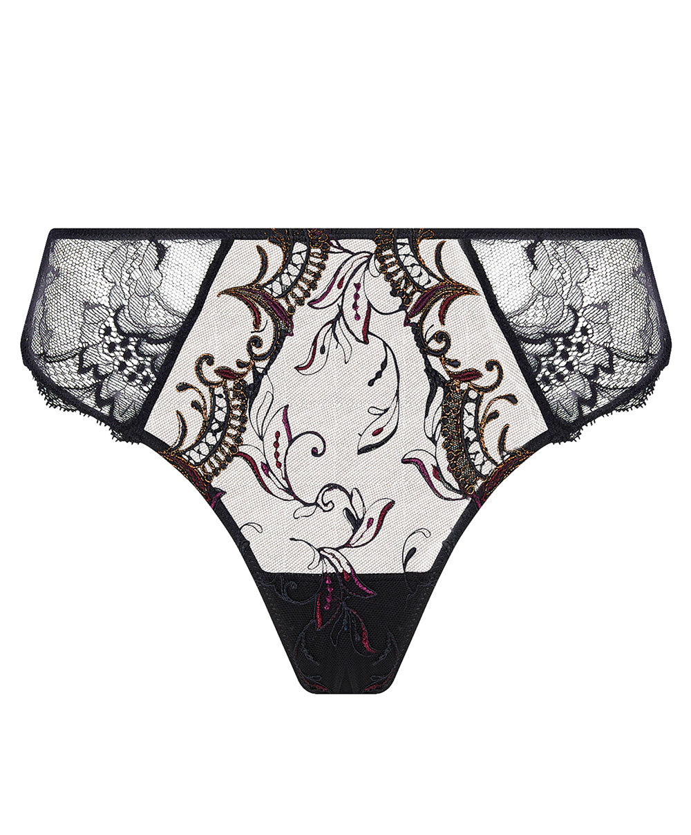 Slip fantaisie Charme Secret noir Lise Charmel ACJ0233-CN 10