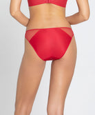 Slip dos opaque "Fantaisie" Lise Charmel Glamour Couture rouge ACH0207-GD