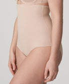 Slip gainant taille très haute PrimaDonna Perle café au lait 0562343-CAL