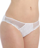 Slip grande taille "Fantaisie" Lise Charmel Dressing Floral blanc BCC0288-BL