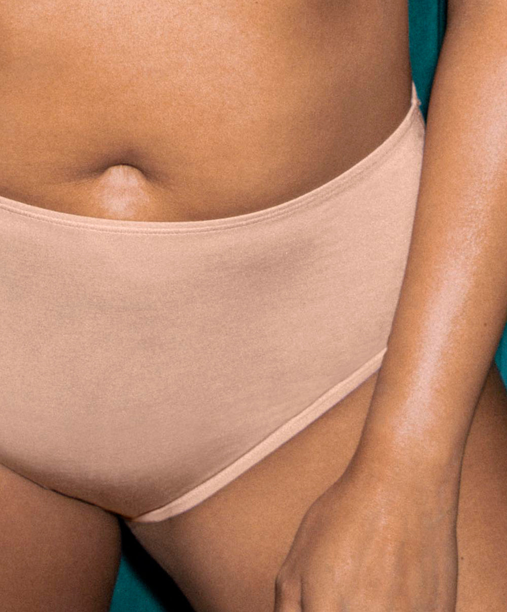 Slip grande taille couvrant Elomi Smooth sahara EL4565-SAH