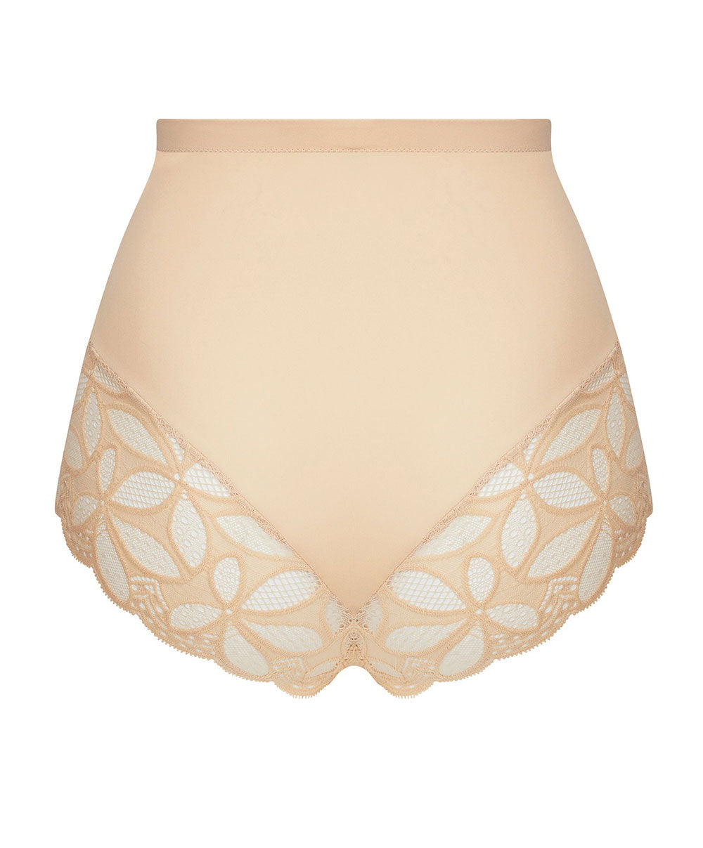 Culotte gainante taille haute Antigel de Lise Charmel Stricto Sensuelle pêche ECH0617-SP 100