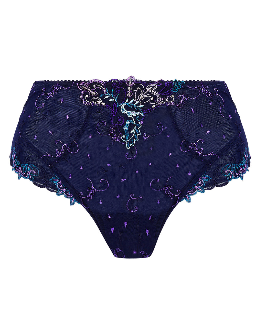 Slip haut grande taille Lise Charmel Déesse Désirs mauve BCH0377-MD