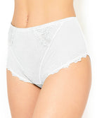 Slip haut grande taille Lise Charmel Dressing Floral blanc BCC0388-BL