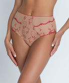 Slip haut grande taille Lise Charmel Éblouissant Eros nude solaire BCH0395-NS