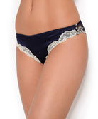Slip Italien Lise Charmel Splendeur Soie marine ACC0780-SM