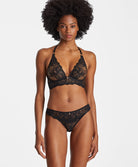 Slip italien Night Bird black queen Aubade RD27-BQUE